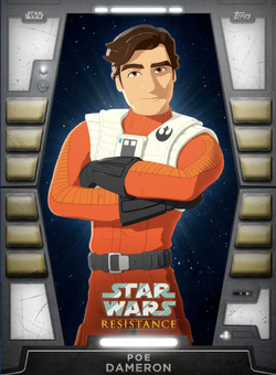 Poe Dameron - 2020 Base Series 2 | Star Wars: Card Trader Wiki