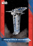 Resistance Bomber - Star Wars: The Last Jedi - Physical Base - Vehicles