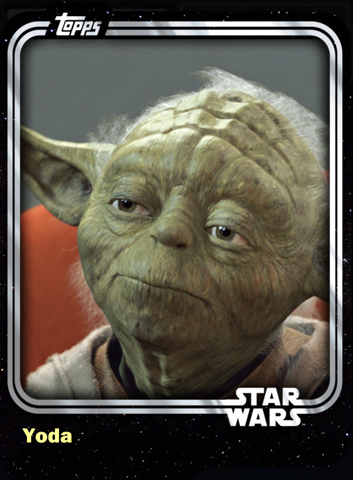 Topps Star Wars Digital Card Trader Yoda On Kashyyyk Widevision Insert 