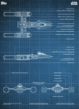 Blueprints-06-Y-wingStarfighter-Blue-Front