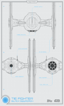 TIE Fighter Black Squadron - Star Wars: The Force Awakens: Schematics