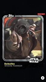 Sebulba - Tatooine Podracer