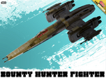 Bounty Hunter Fighter - Star Wars: The Mandalorian - Illustrated Outlaws