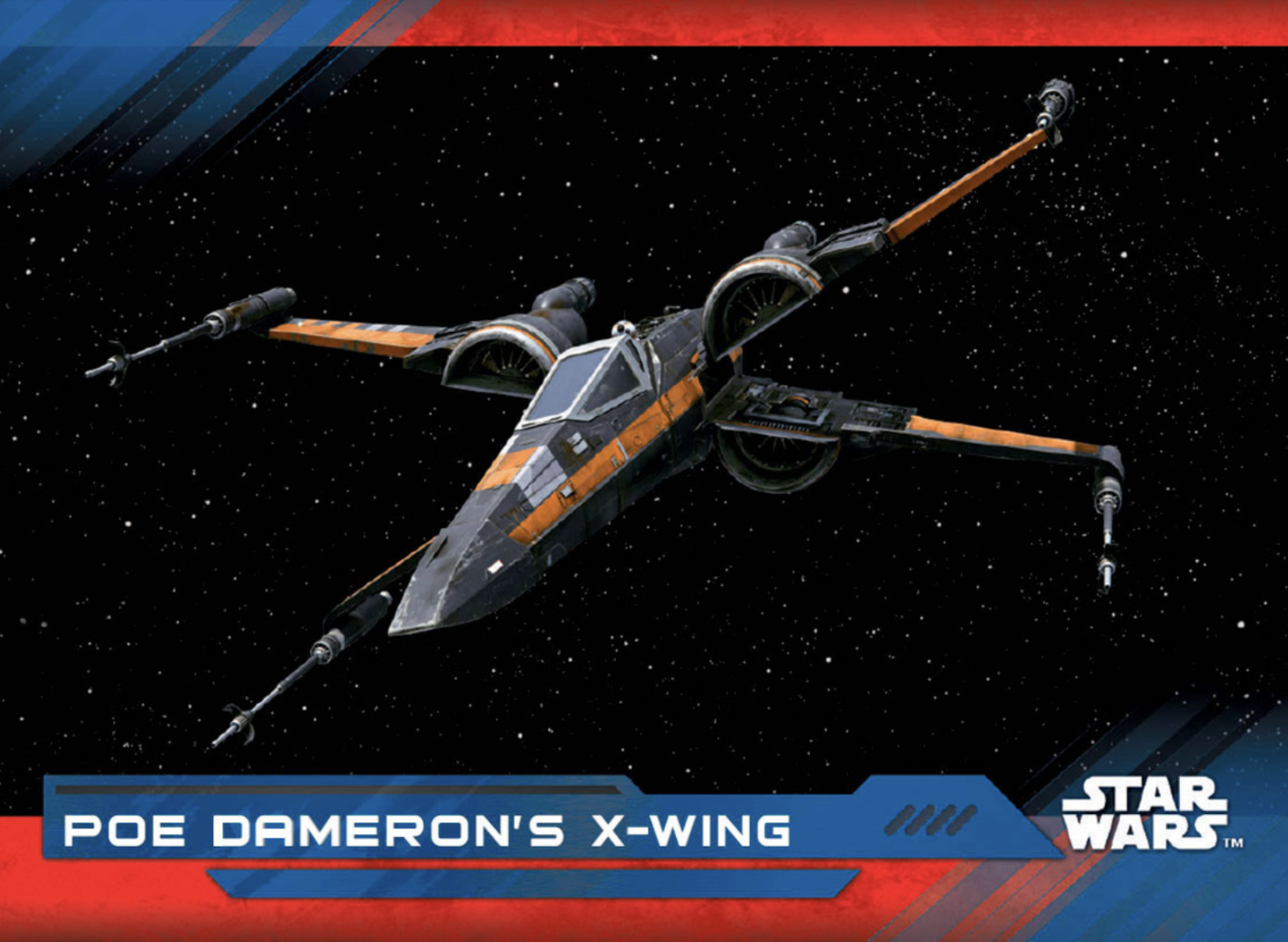 Poe Dameron's X-Wing - Star Wars: The Last Jedi - Physical Base