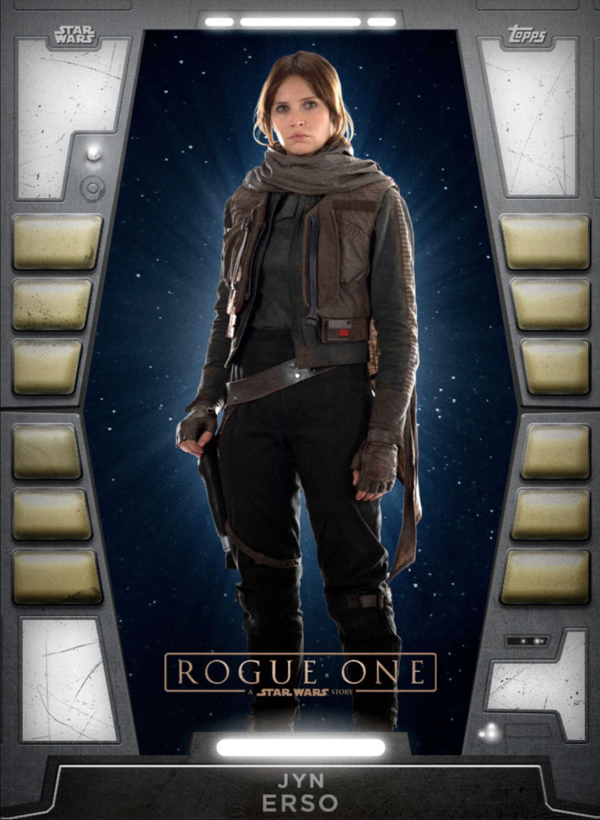 Jyn Erso Base Series Star Wars Card Trader Wiki Fandom