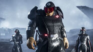 The ninth sister along with a purge trooper (left) and the Second Sister (right)