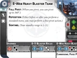 E-Web Heavy Blaster Team