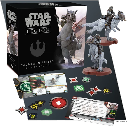 Tauntaun riders spread