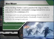War weary