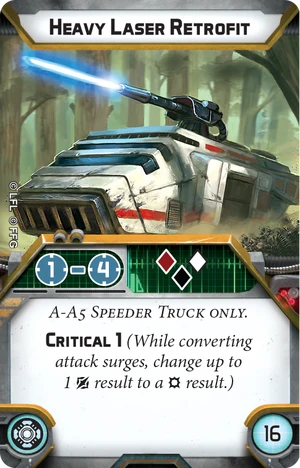 Heavy laser