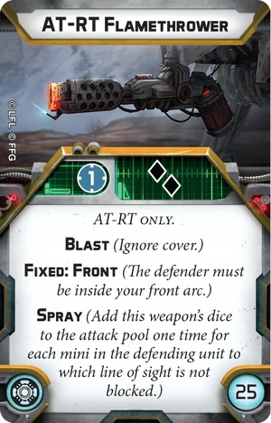 At-rt flamethrower