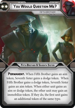 You Would Question Me CC