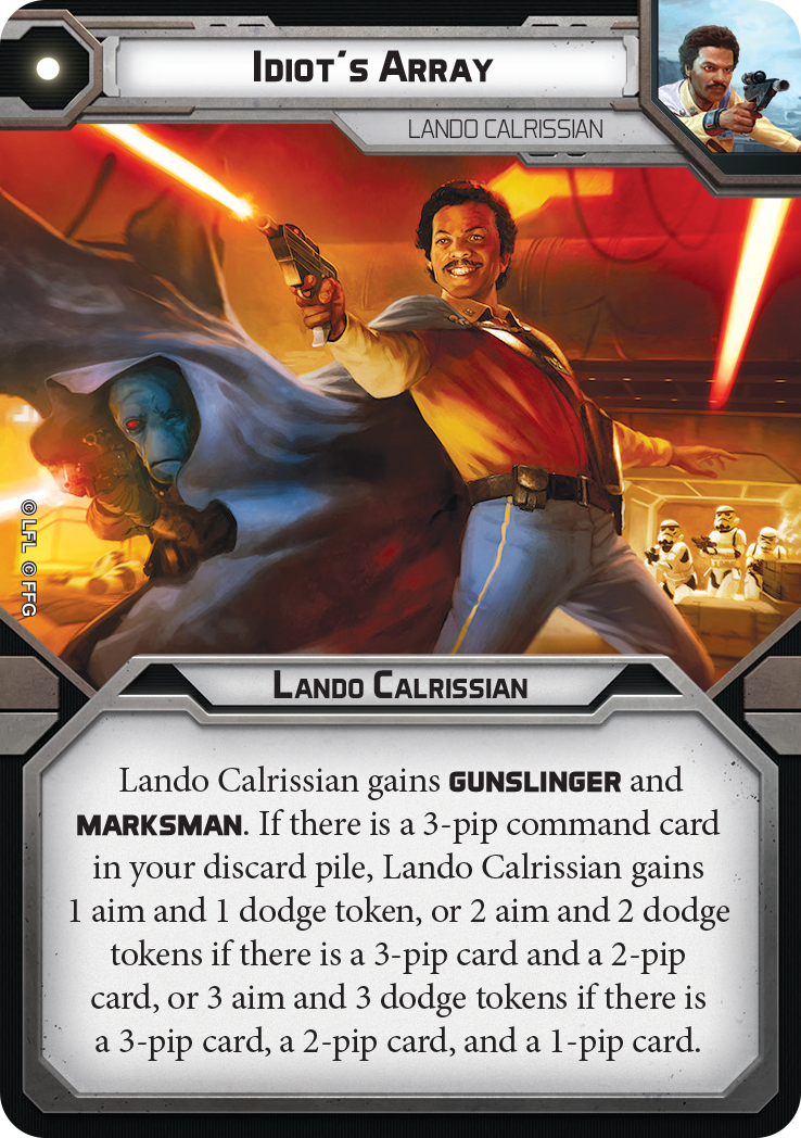 Star Wars: Legion - Lando Calrissian Commander