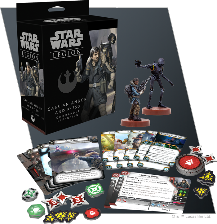 Cassian Andor and K-2SO Commander Expansion