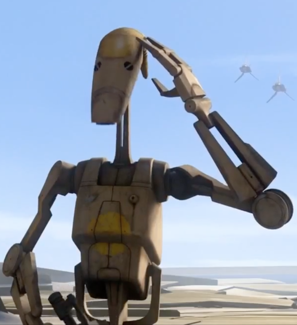 battle droid commander