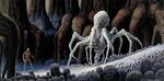 Concept art by Ralph McQuarrie which inspired the Krykna Spider's design in Rebels