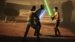 Maul has come to see Ezra.