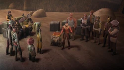  thanking Hondo and the other rebels.