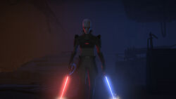 The Grand Inquisitor on Fort Anaxes.