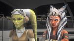 Ahsoka and Hera.