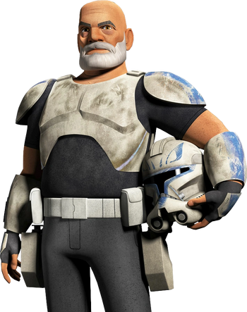 Captain Rex Helmetless Rebels