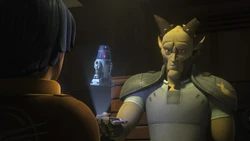Vizago gives Ezra intel.