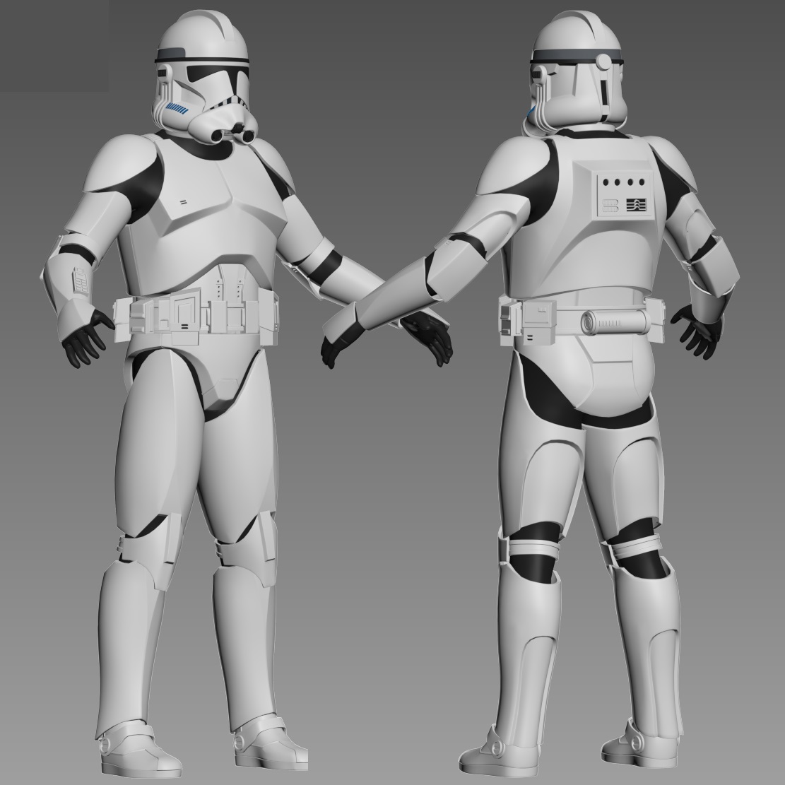 Featured image of post Phase 2 Clone Trooper Coloring Pages Every day new 3d models from all over the world