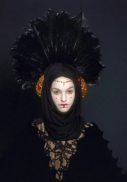 Queen Amidala's black travel gown | Star Wars Fic Reference Wiki | Fandom