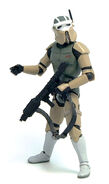 A 41st Elite Corps. AT-RT Driver (in Hasbro action figure form).