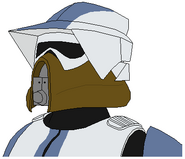 A Phase 2 501st AT-RT Driver's helmet.