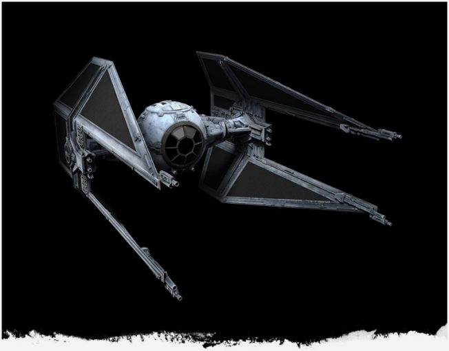 star wars tie interceptor