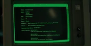 DefCon's criminal database record on Malcolm's computer.[1]