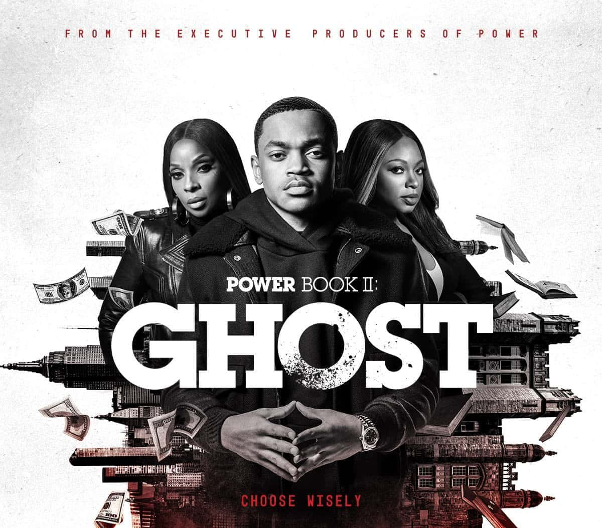 Power Book II Ghost S03 Woody McClain Printed Hoodie