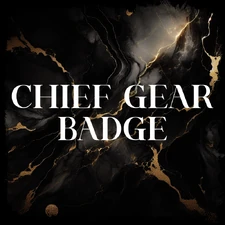 CHIEF GEAR BADGE EN