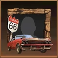 Route 66 Frame Skin