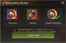Relocation Rules