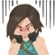 Lara Croft Embarrased