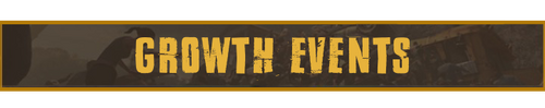 Growth events banner