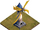 Insectoid Windmill Statue