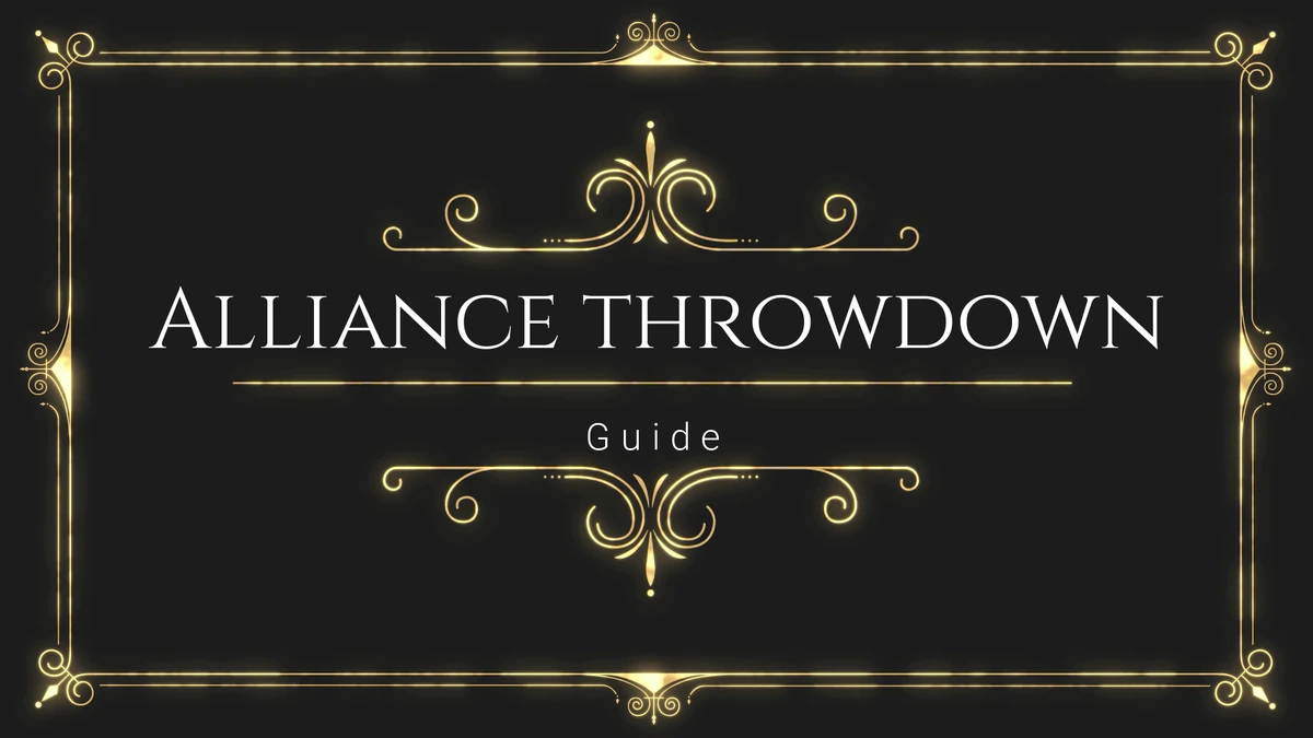 Alliance Throwdown Guide State of Survival Wiki Fandom