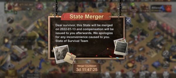 State Of Survival : MERGE OF THE STATE SURVEY/ EN / Wiki Gaming 