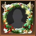 Jolly Wreath Frame Skin
