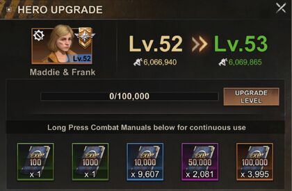Hero Levels