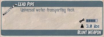 Pipe-lead