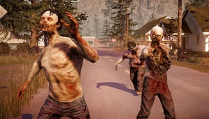 A couple of Common Zombies and Screamer