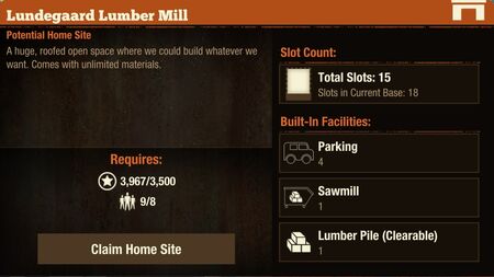 Lundegaard Lumber Mill, State of Decay 2 Wiki
