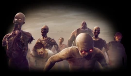 From left to right a Screamer, a Feral, a Juggernaut and a SWAT Zombie