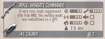 Wingate Commando | State of Decay Wiki | Fandom