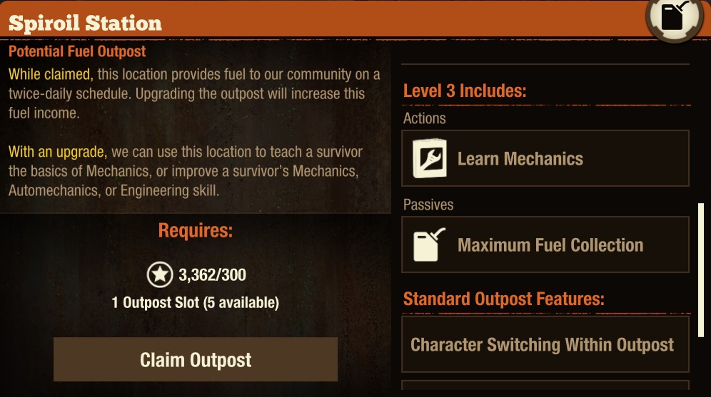 state of decay 2 outpost limit