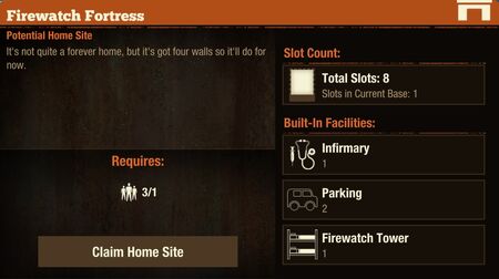 Firewatch Fortress | State of Decay Wiki | Fandom